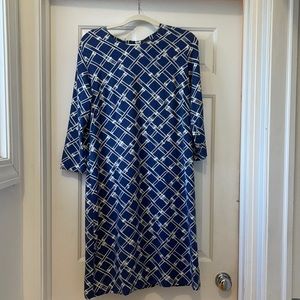 J.McLaughlin bamboo print dress XLg